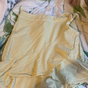 Yellow/Green O’Neill Wrap Skirt Women’s Size Small